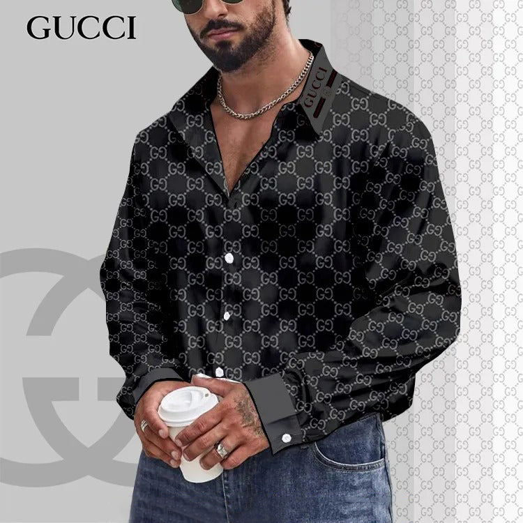 G Long Sleeve Button Shirt 0425031414