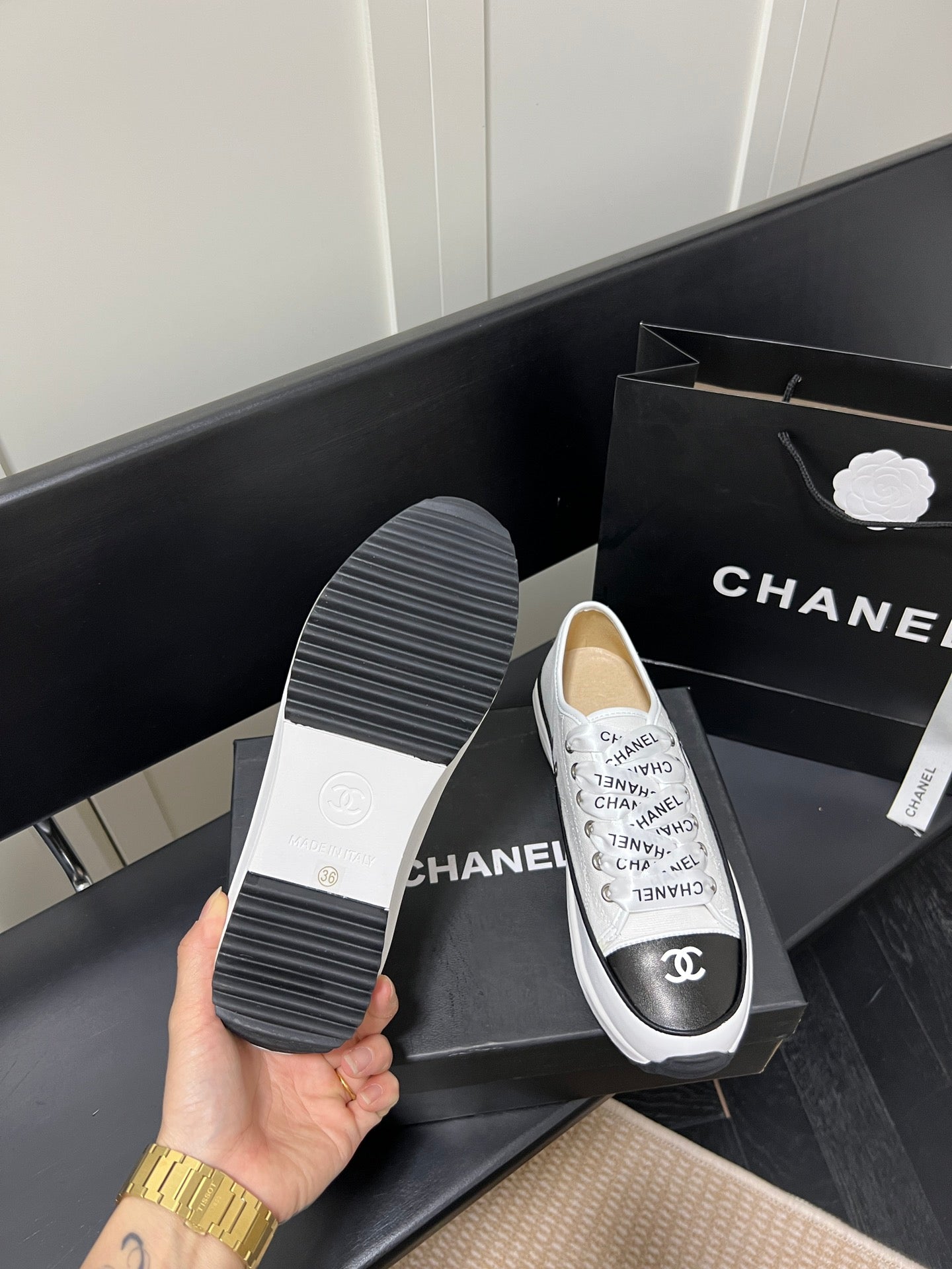 24 New CL Classic Canvas Leather Casual Shoes XC0424040705