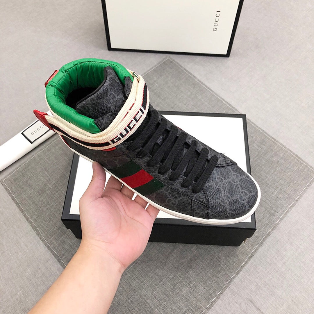 Luxury 2G Retro High Top Casual Shoes 0424082605