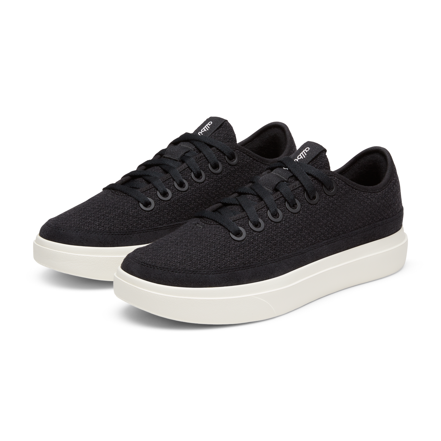 Men's Wool Piper Go - Natural Black (Natural White Sole)