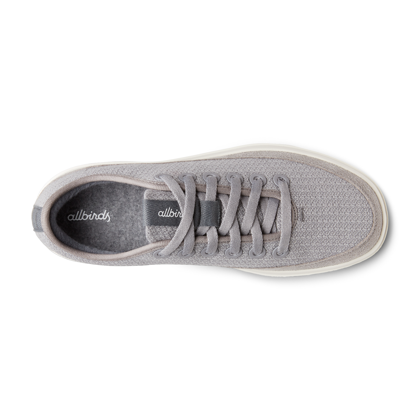 Men's Wool Piper Go - Medium Grey (Natural White Sole)