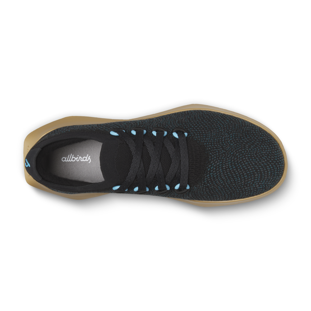 Men's Wool Dasher Mizzle - Natural Black/Chasm Teal (Stony Beige Sole)