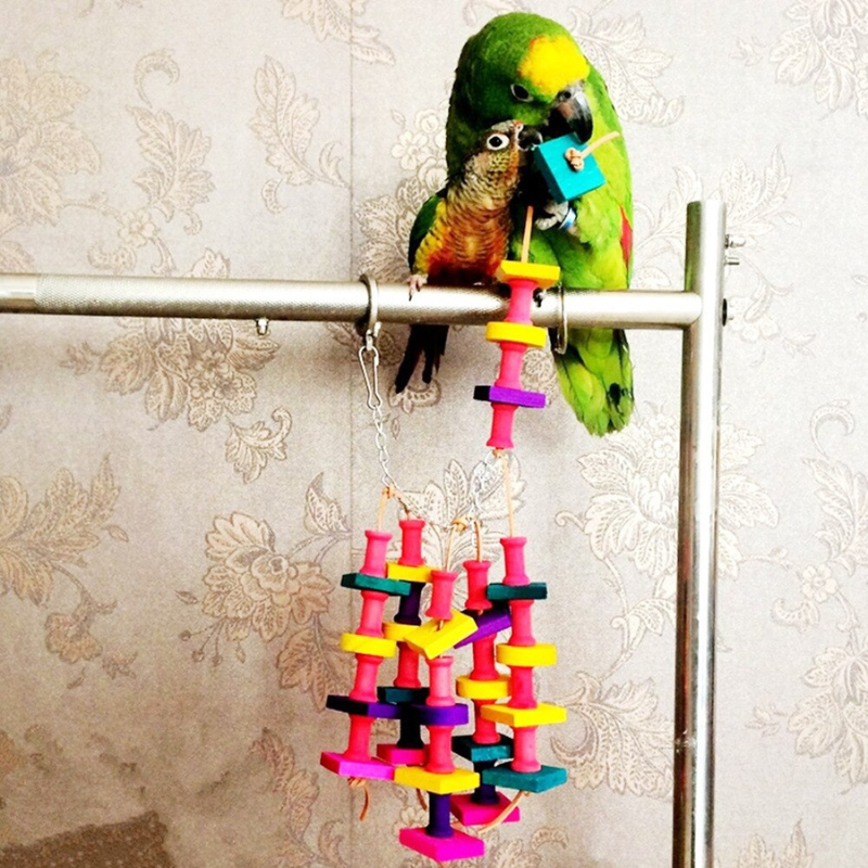 Bird Block Knot Chewing Toy