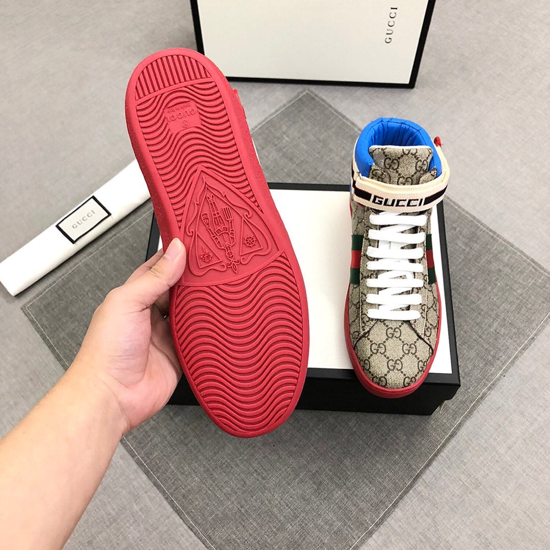 Luxury 2G Retro High Top Casual Shoes 0424082605