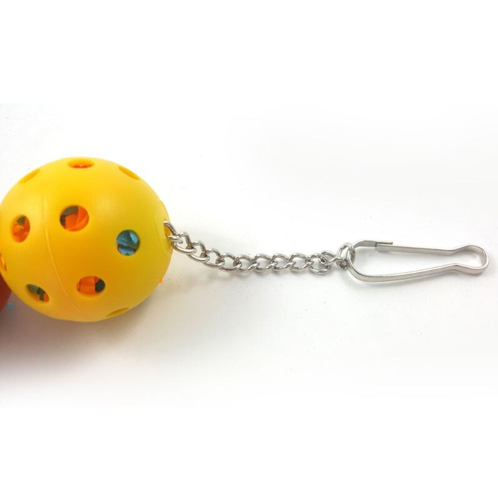 Bell Chewing Colorful Toys For Birds