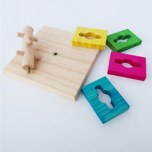 Trick Training Puzzle Toy For Birds