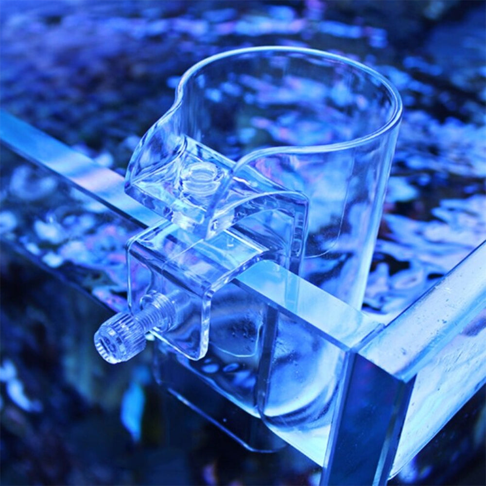 Transparent Acrylic Floating Food Feeder For Aquarium