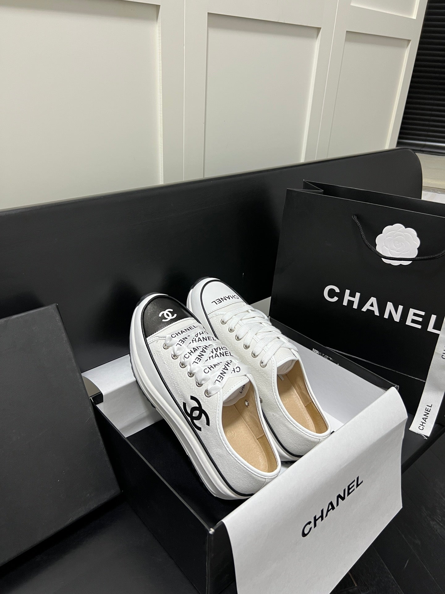 24 New CL Classic Canvas Leather Casual Shoes XC0424040705