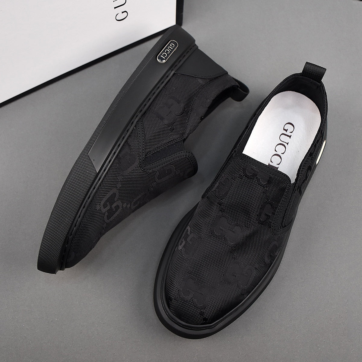 New Classic G Logo Canvas Casual Fashion Slip-on Shoes XC0424040801