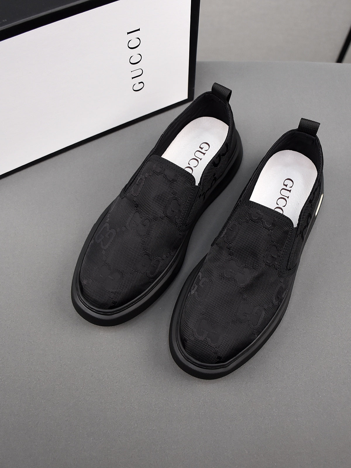 New Classic G Logo Canvas Casual Fashion Slip-on Shoes XC0424040801