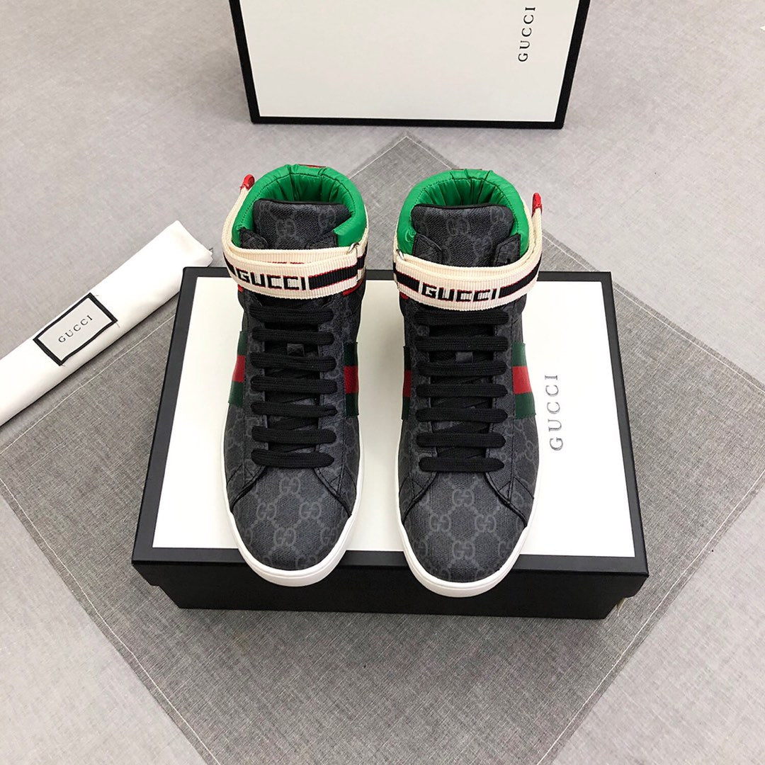 Luxury 2G Retro High Top Casual Shoes 0424082605