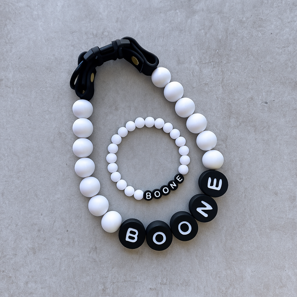 Dog Collar And Free Matching Bracelet