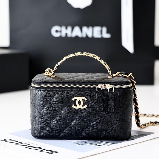 CHA Small Vanity Case Black For Women 0425031912