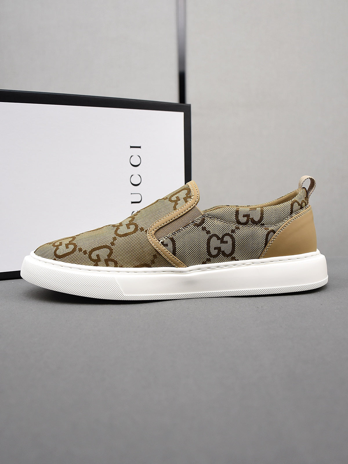 New Classic G Logo Canvas Casual Fashion Slip-on Shoes XC0424040801