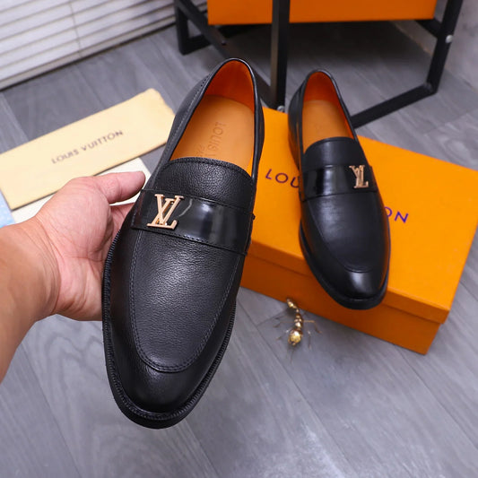 Luxury classic versatile men's leather shoes 1024073102