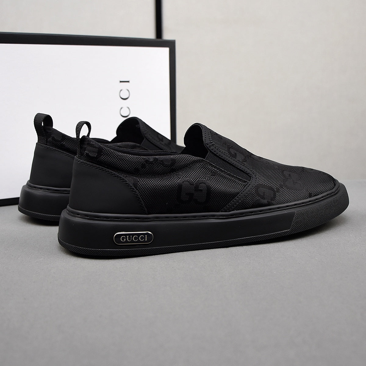 New Classic G Logo Canvas Casual Fashion Slip-on Shoes XC0424040801