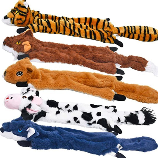 5 Pack Crinkle Dog Toy