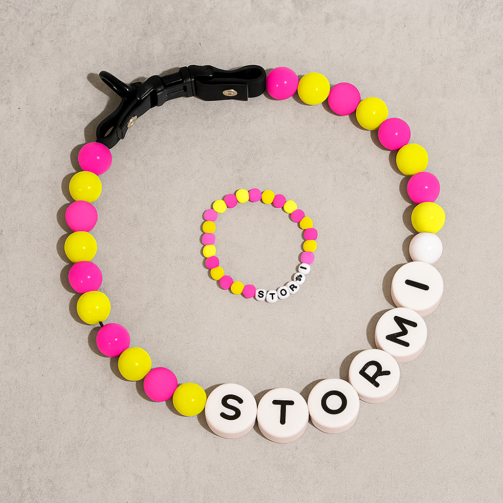Dog Collar And Free Matching Bracelet