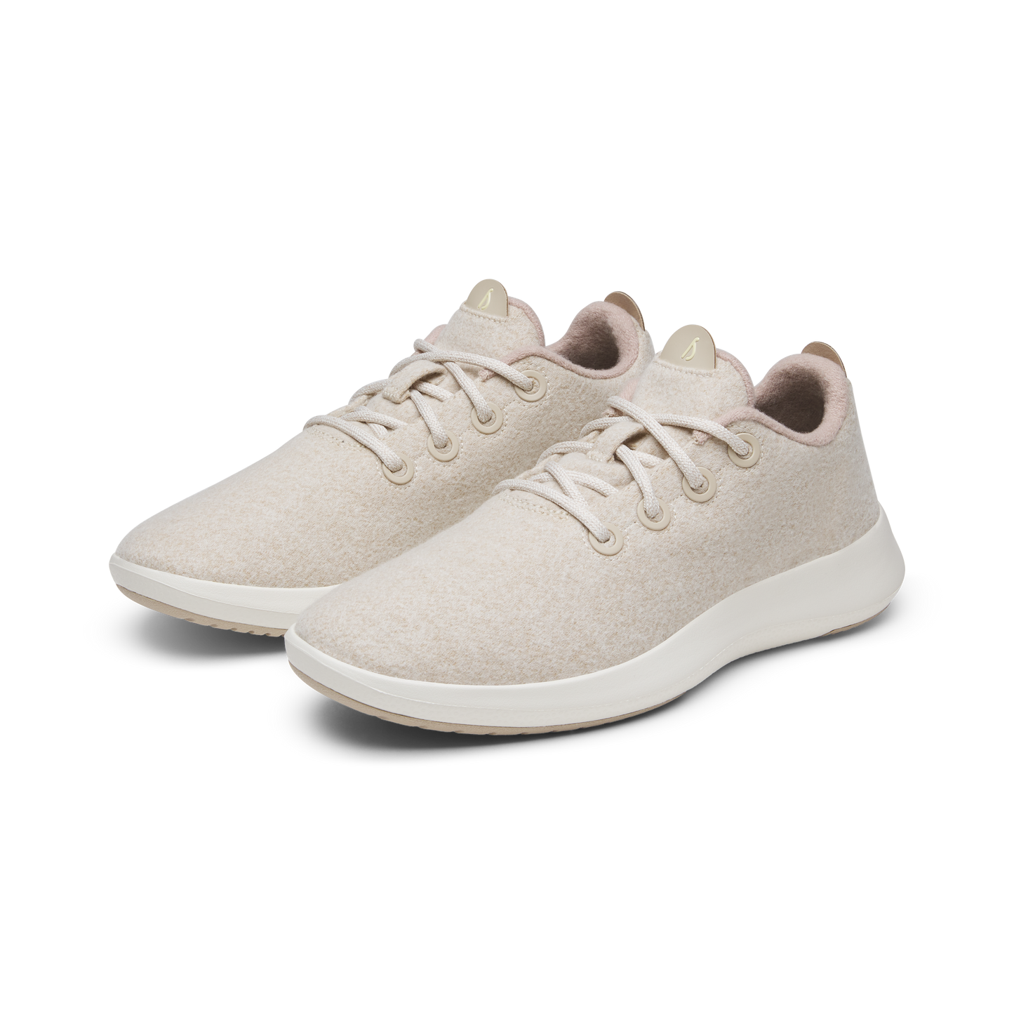Men's Wool Runner Mizzle - Stony Cream (Natural White Sole)