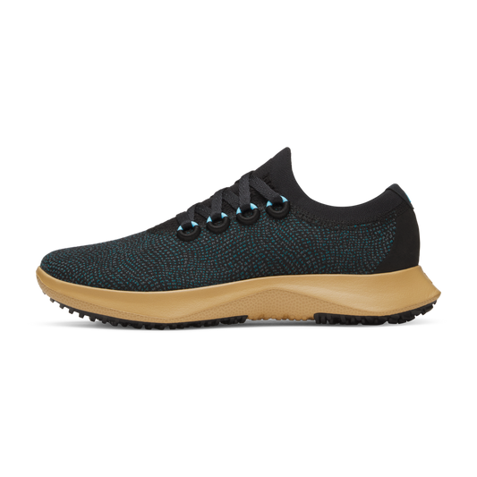 Men's Wool Dasher Mizzle - Natural Black/Chasm Teal (Stony Beige Sole)