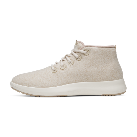 Men's Wool Runner-up Mizzle - Stony Cream (Natural White Sole)