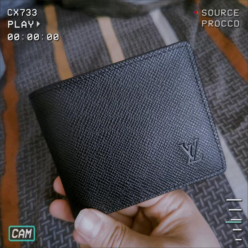New Fashion Leather V Logo wallet PD0424032304