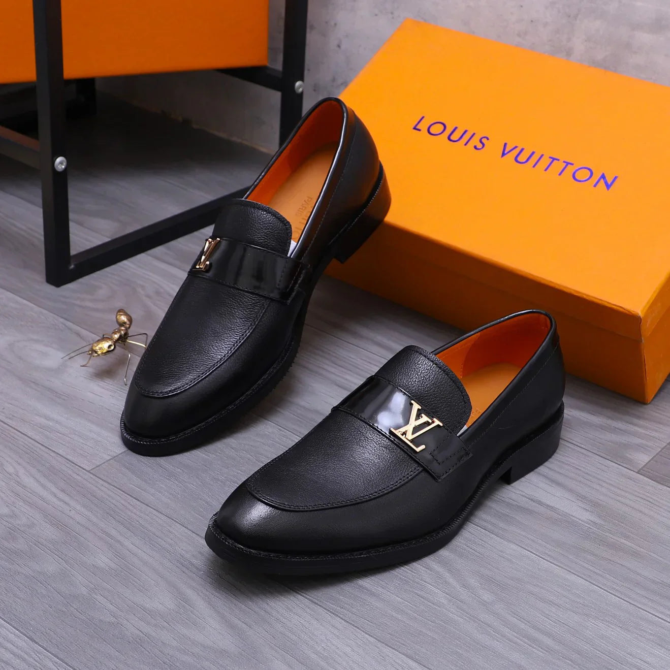 Luxury classic versatile men's leather shoes 1024073102