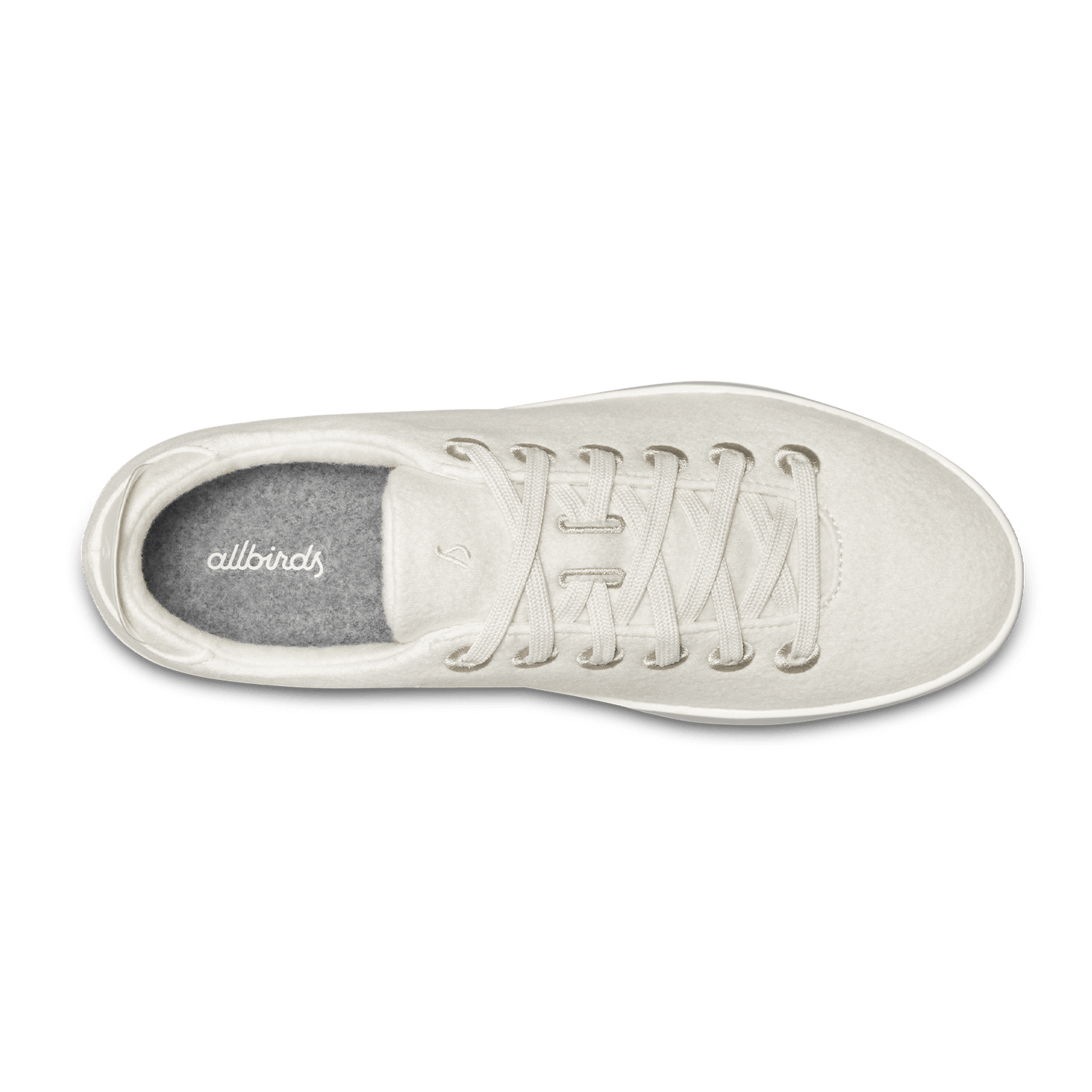 Men's Wool Piper - Natural White (White Sole)