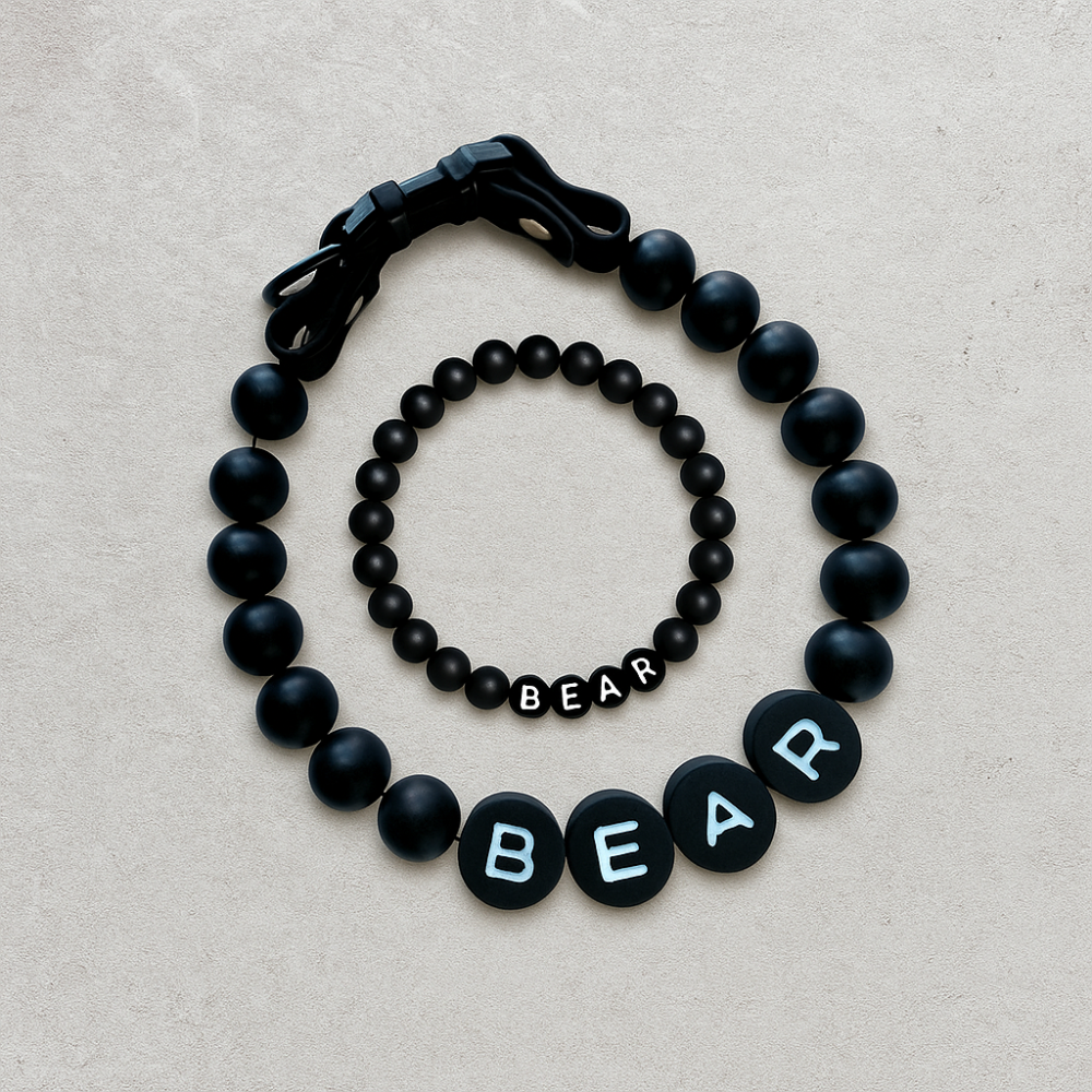 Dog Collar And Free Matching Bracelet