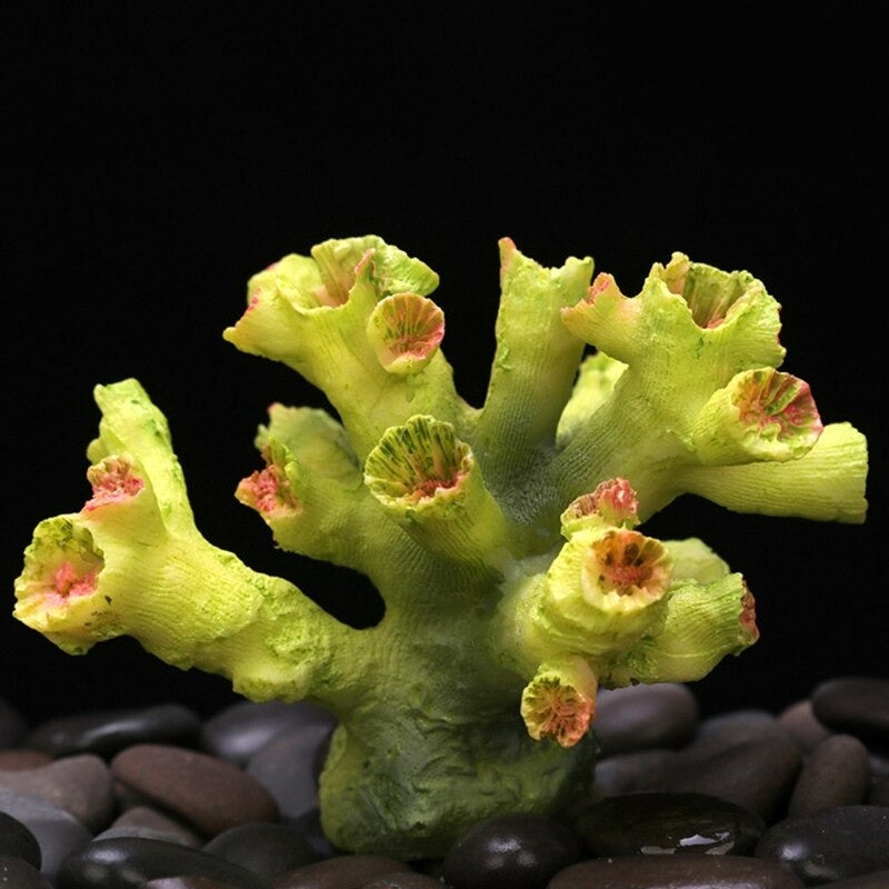 Resin Reef Coral Water Plant Ornament For Aquarium