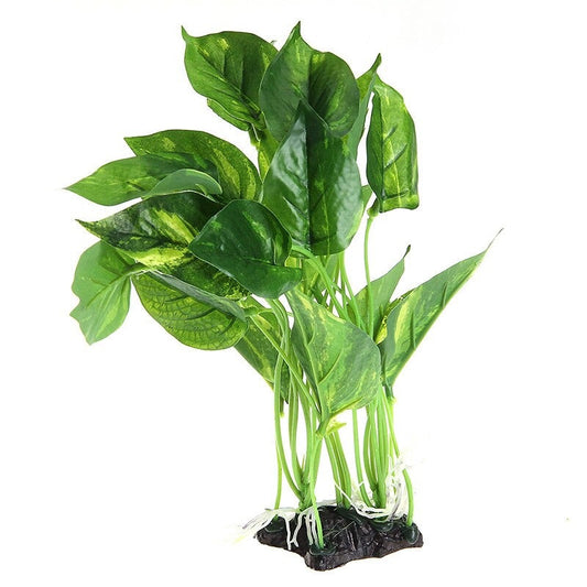 Green Artificial Water Grass Plant Ornament For Aquarium
