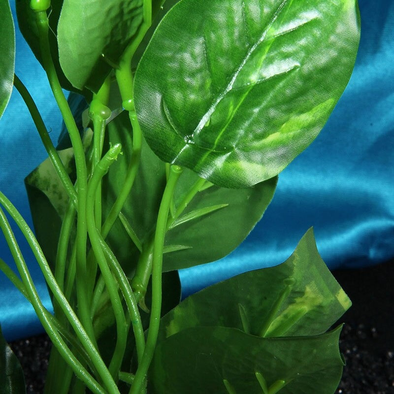 Green Artificial Water Grass Plant Ornament For Aquarium