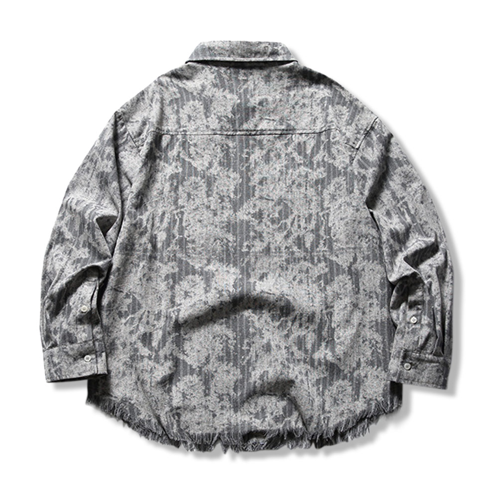 アメカジ　ヴィンテージ風ストライプシャツ