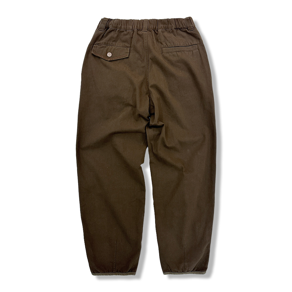 アメカジ　花鳥刺繍パッチワークカーゴパンツ