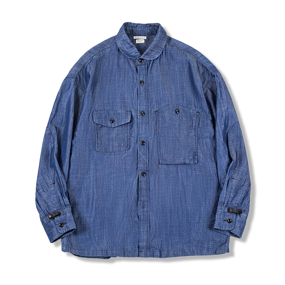 リヨセルCPOデニムシャツ