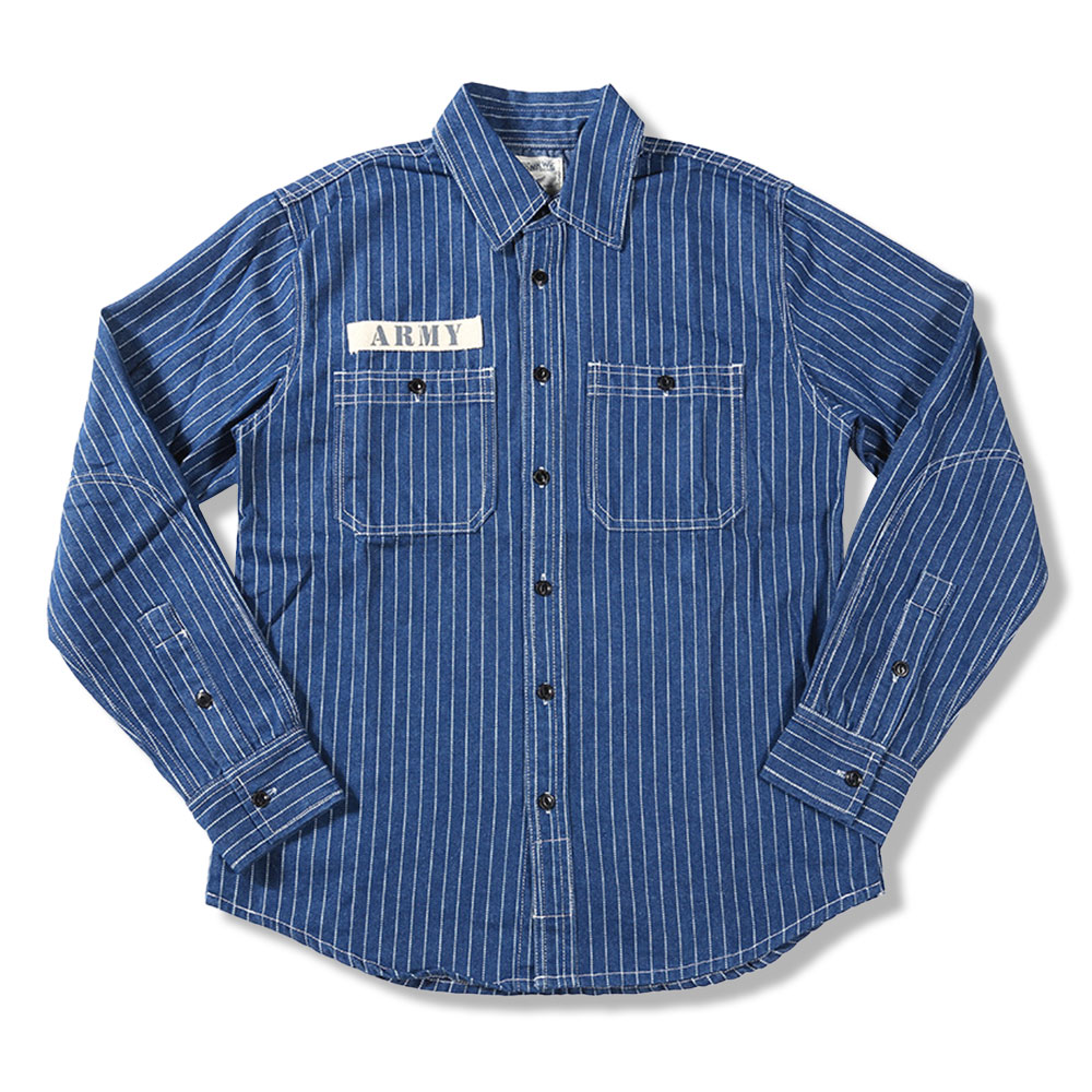 アメリカンヴィンテージ　ウォバッシュデニムワークシャツ